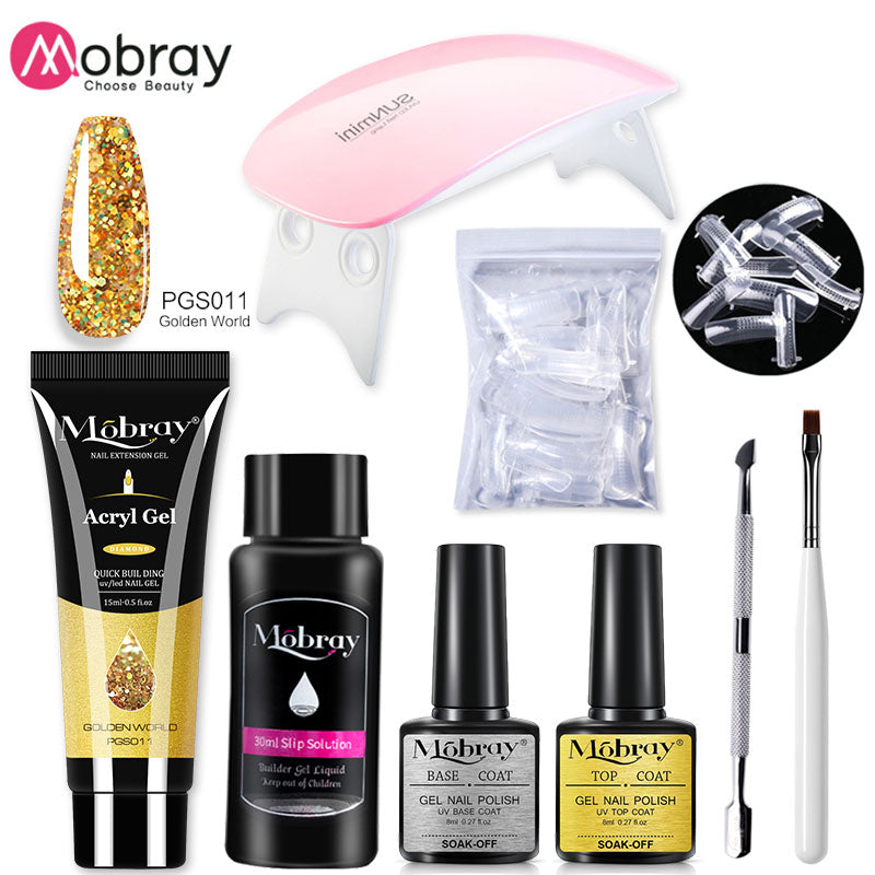 Mobray Poy UV Gel With UV LED Lamp Manicure