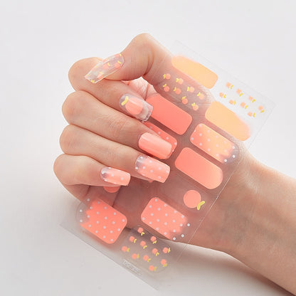 Five Sorts 0f Nail Stickers Decals Plain Stickers