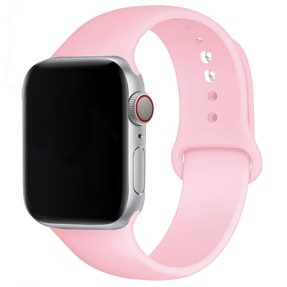 Silicone Strap For Apple Watch band