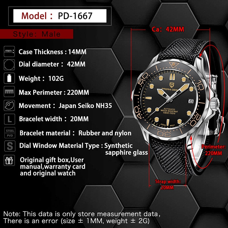 Brand Silicone Automatic Watch