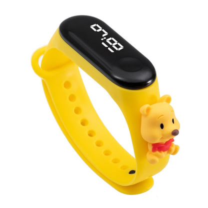 Disney Mickey Minnie LED Touch Watch Pooh Bear Bracelet