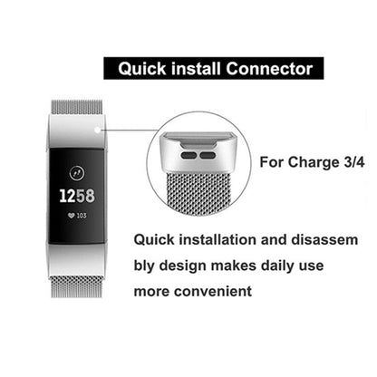 Stainless Steel Magnetic Milanese Loop Band