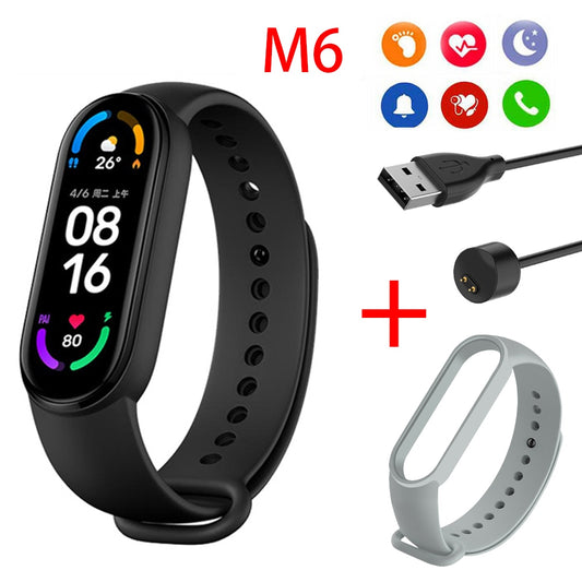 Smart Bracelet Women Kids Heart Rate Blood Pressure