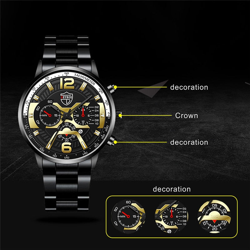 Fashion Stainless Steel Watches Luxury