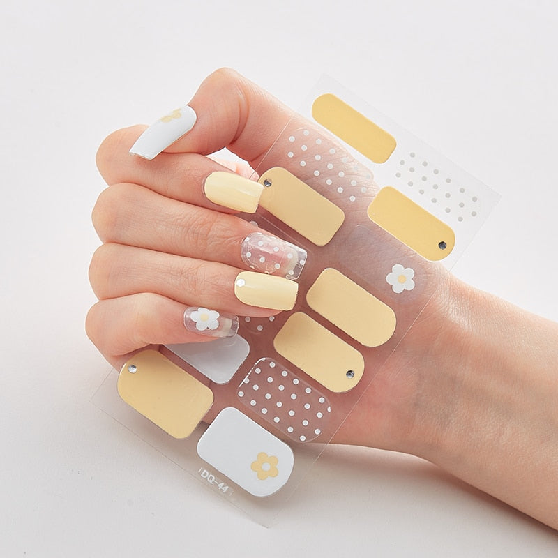 Five Sorts 0f Nail Stickers Decals Plain Stickers