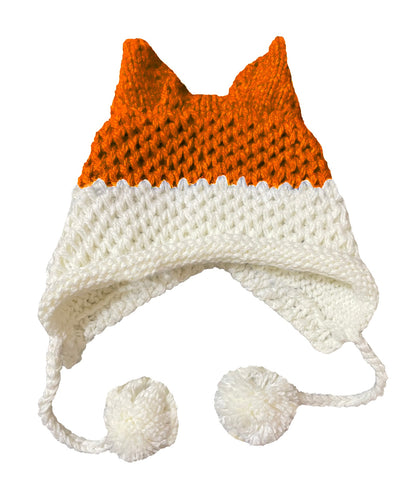 Cute Fox Ears Beanie Winter Warm