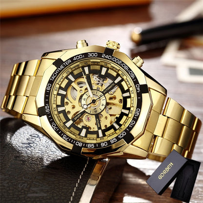 Skeleton Automatic Mechanical Watch Winner