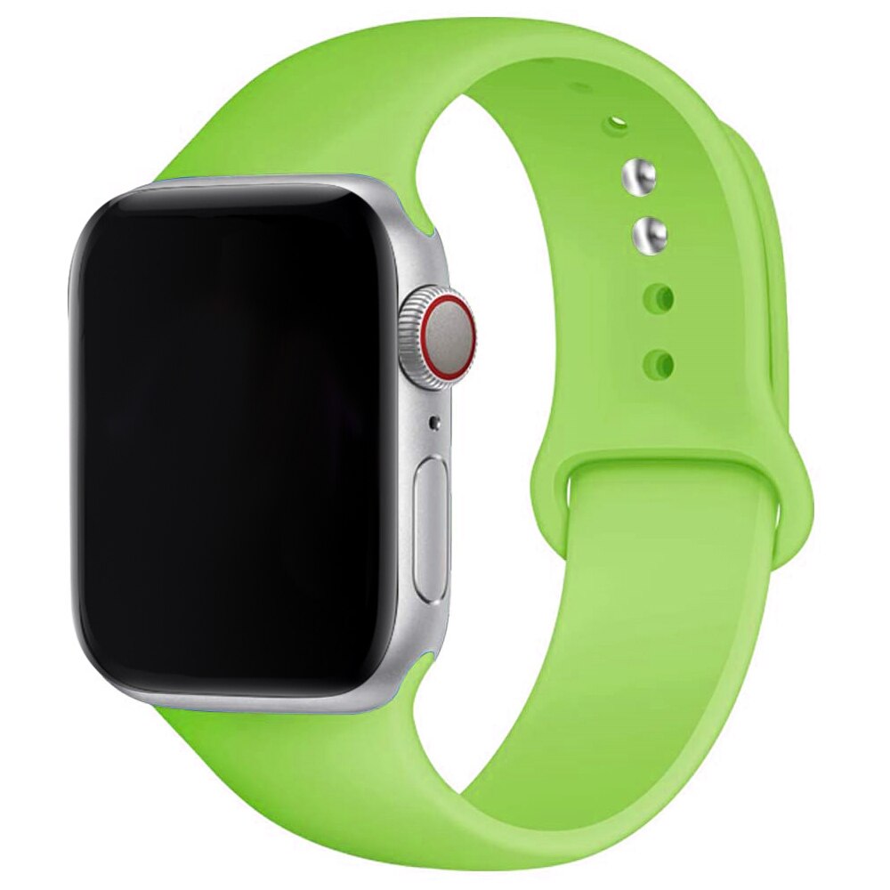 Silicone Strap For Apple Watch band