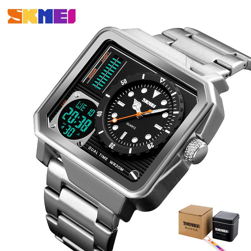 Watch Men Stainless Steel Strap Wrist watch