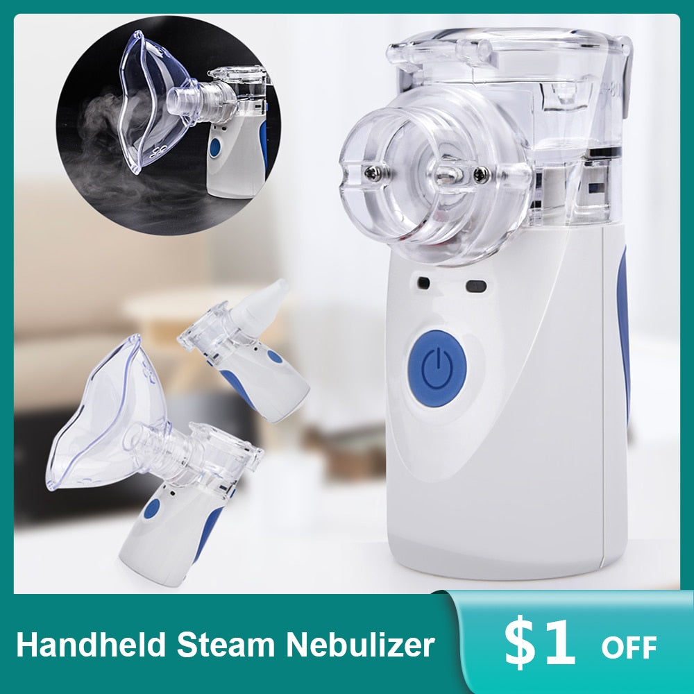 Mini Mesh Nebulizer Handheld Medical Steam Asthma