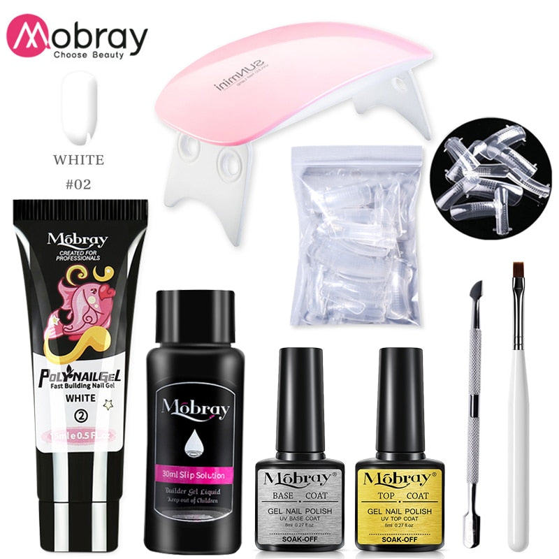 Mobray Poy UV Gel With UV LED Lamp Manicure