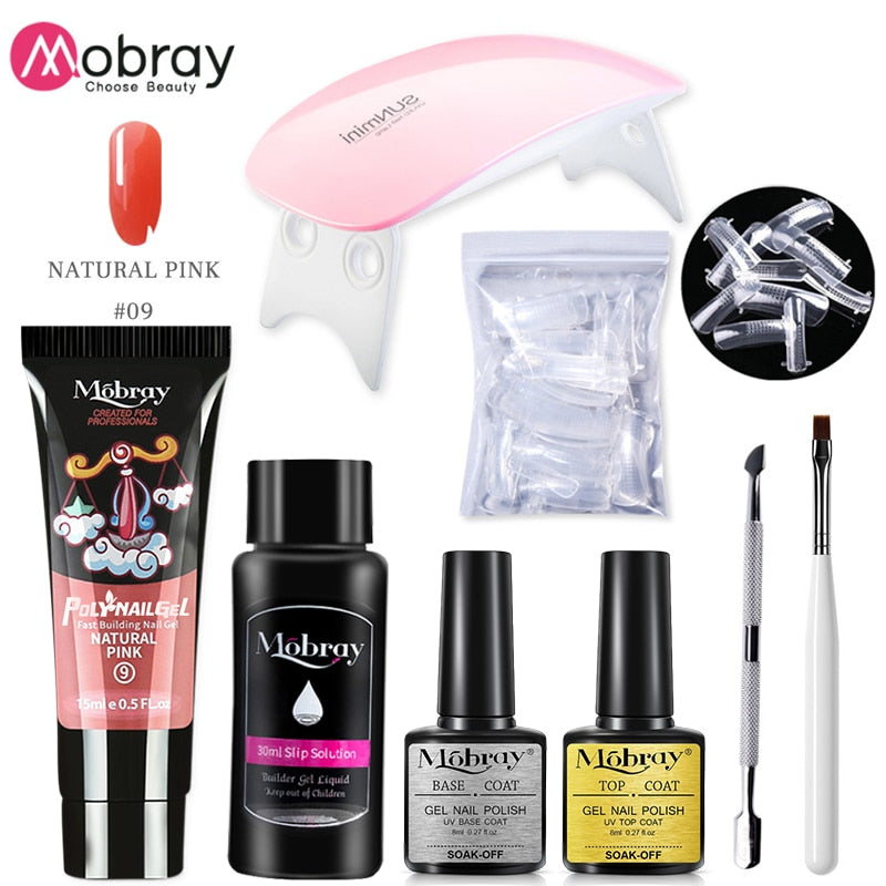 Mobray Poy UV Gel With UV LED Lamp Manicure