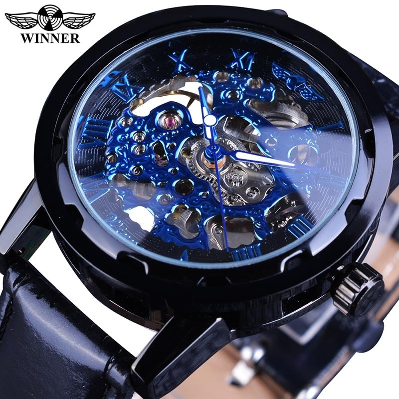 Black Gold Clock Watches Top Brand Luxury