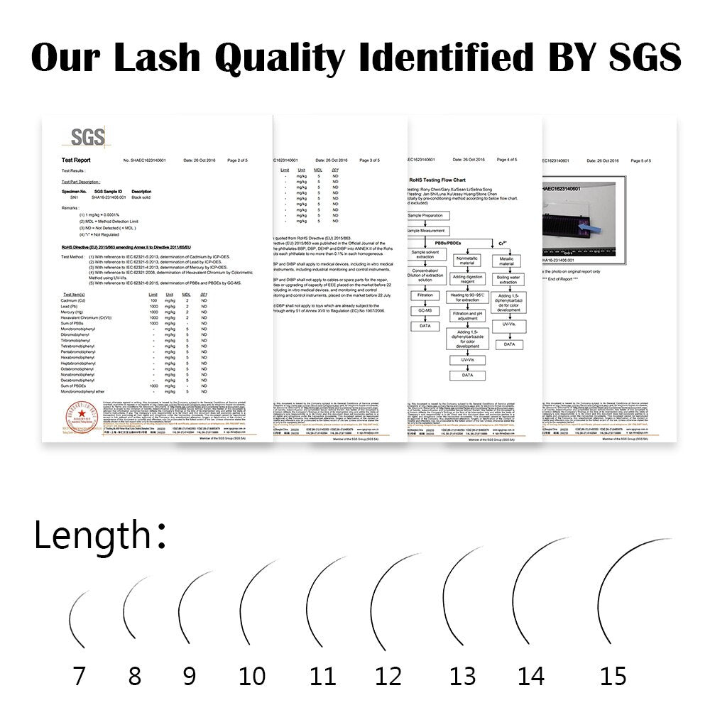 High-Quality Faux Mink Eyelash Extensions Individual Lashes