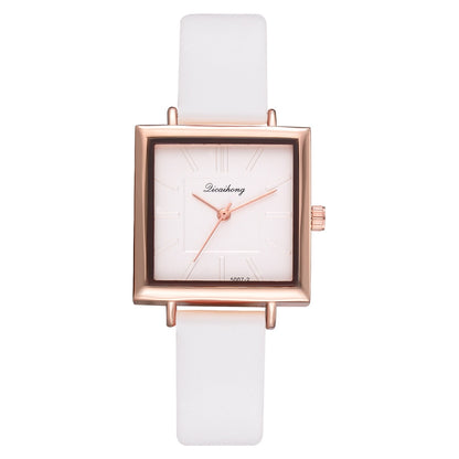 couple quartz watch with hot cool belt high quality