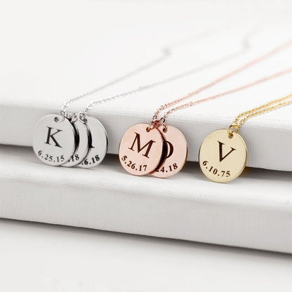 Charms for Jewelry Bracelet Personalized Bar Necklace