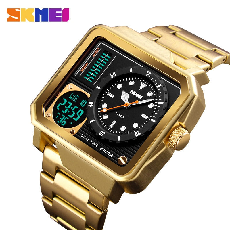 Watch Men Stainless Steel Strap Wrist watch