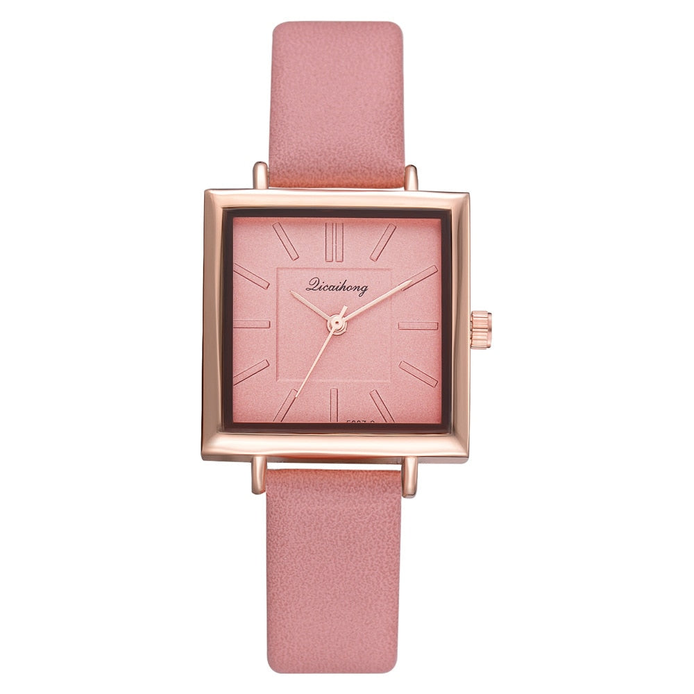 couple quartz watch with hot cool belt high quality