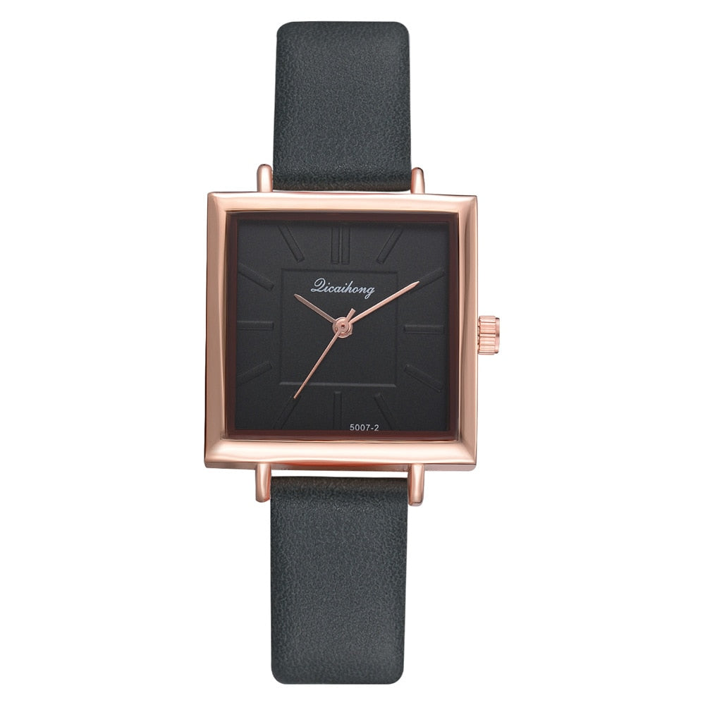 couple quartz watch with hot cool belt high quality