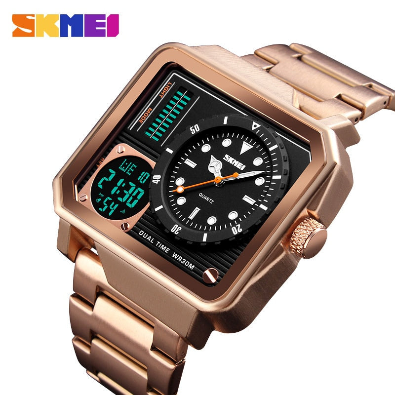 Watch Men Stainless Steel Strap Wrist watch