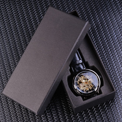 Black Gold Clock Watches Top Brand Luxury