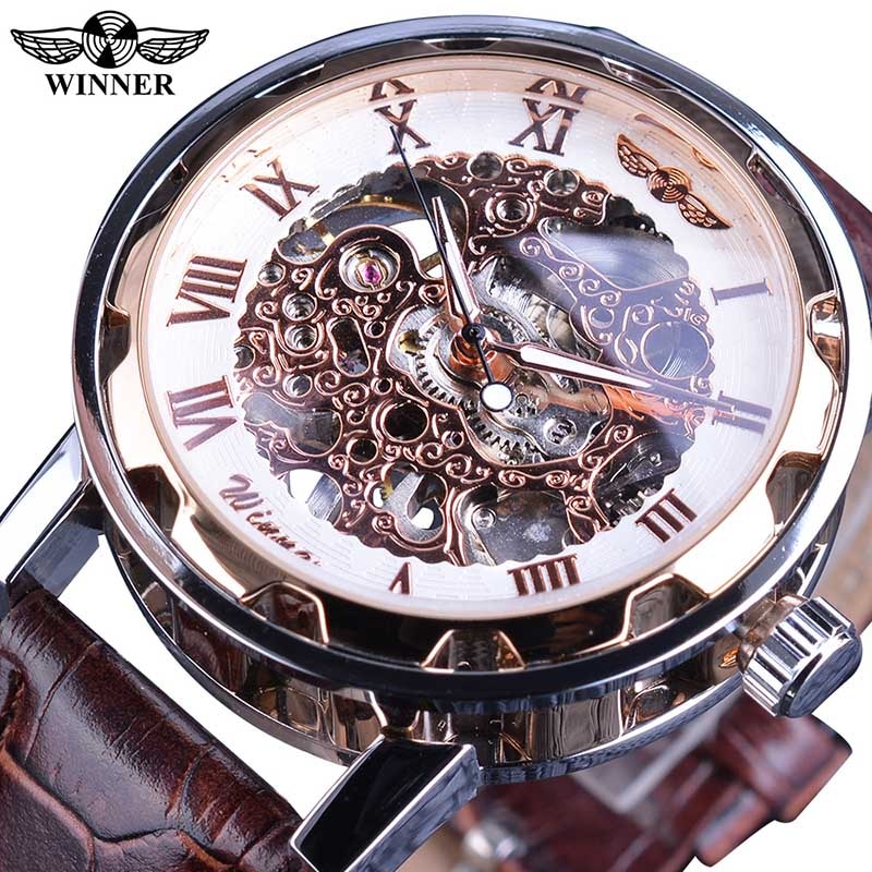 Black Gold Clock Watches Top Brand Luxury