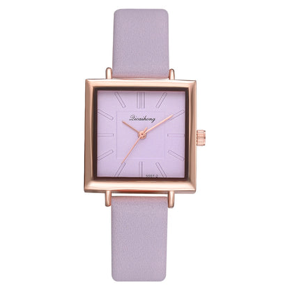 couple quartz watch with hot cool belt high quality