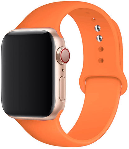 Silicone Strap For Apple Watch band