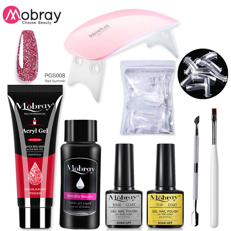 Mobray Poy UV Gel With UV LED Lamp Manicure