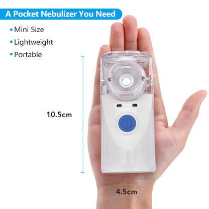 Mini Mesh Nebulizer Handheld Medical Steam Asthma