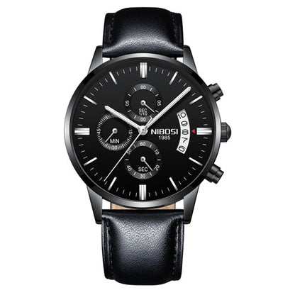 Top Brand Men's Quartz Clock Waterproof Sports Chronograph