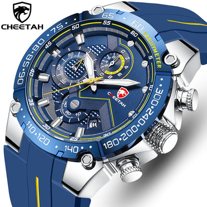 Luxury Brand Big Dial Watch Men Waterproof