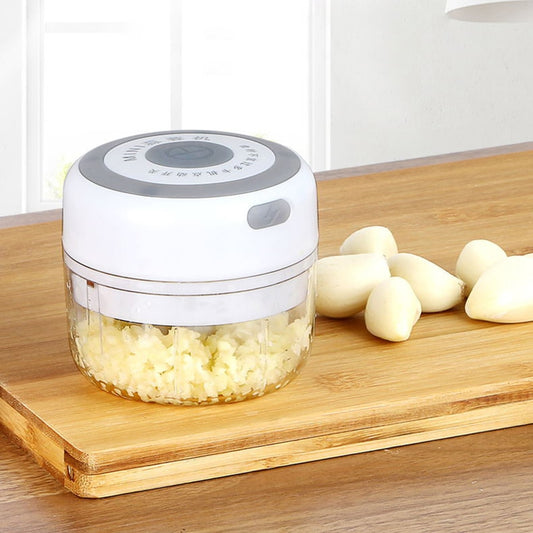 Electric Kitchen Chopper Garlic Masher Meat Grinde