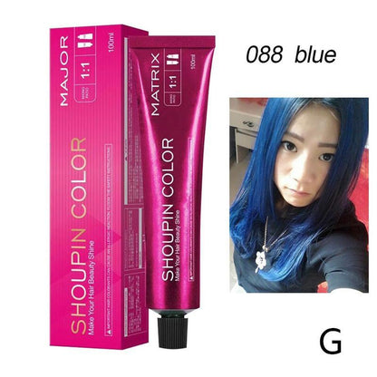 Hair Cream Mild Safe Hair Coloring Shampoo