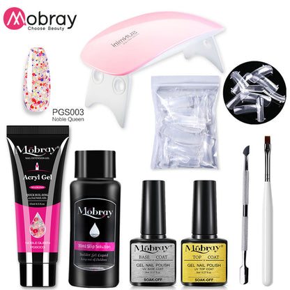 Mobray Poy UV Gel With UV LED Lamp Manicure