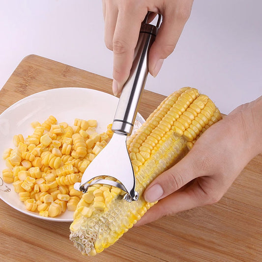 Stainless Steel Corn Stripper Corns Threshing Device Easy Peeling