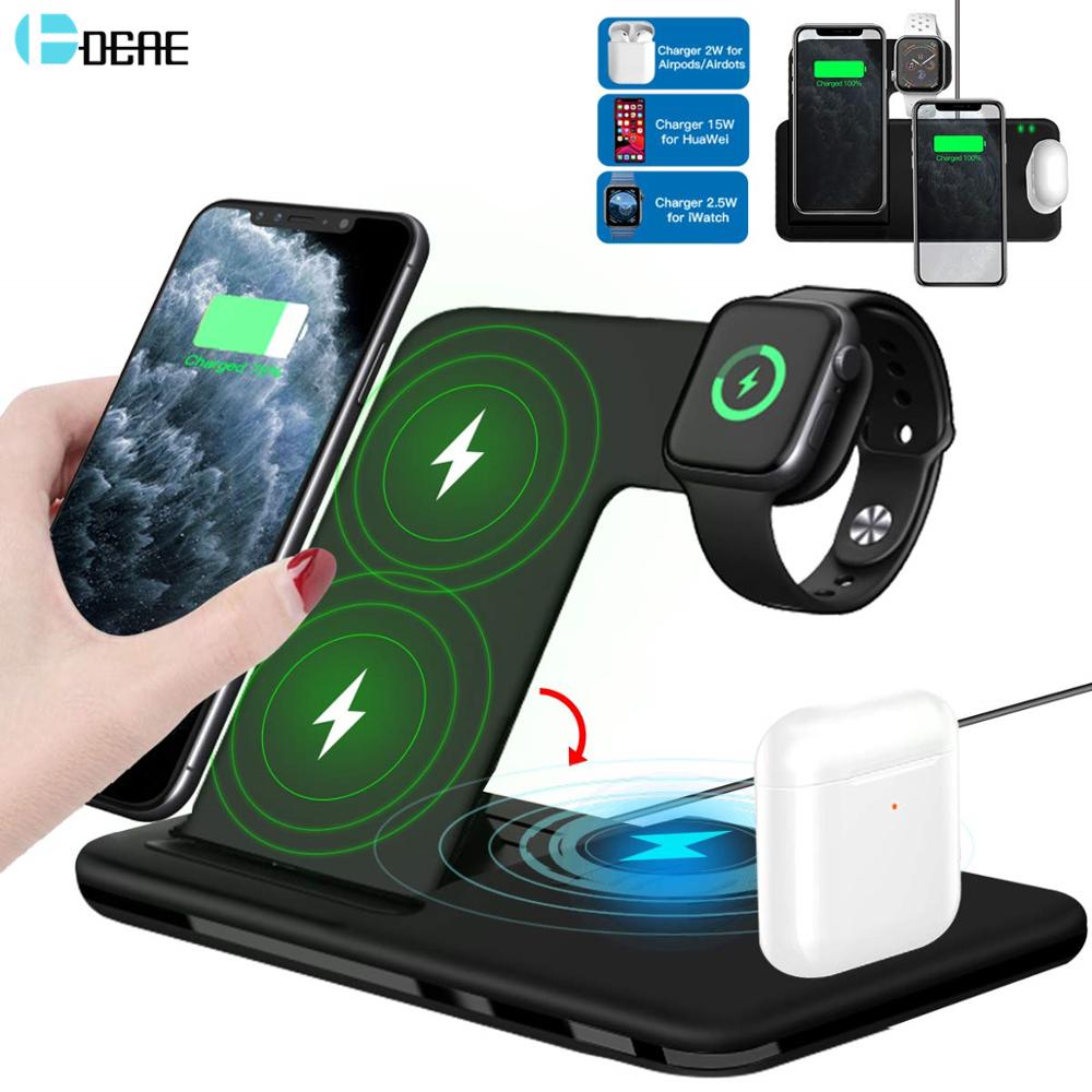 Fast Wireless Charger Stand For iPhone  Apple Watch