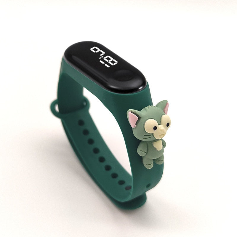 Disney Mickey Minnie LED Touch Watch Pooh Bear Bracelet