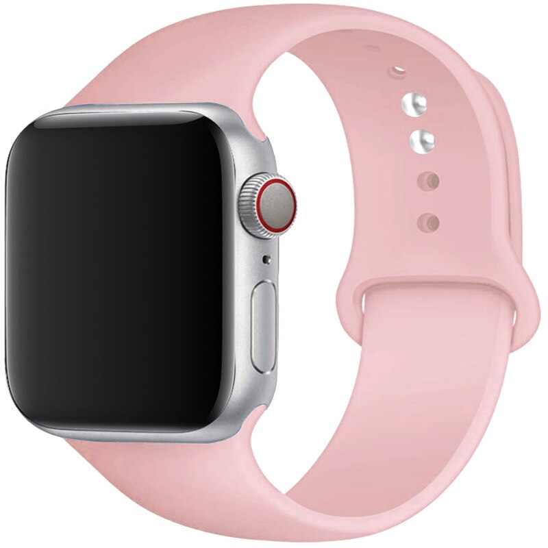 Silicone Strap For Apple Watch band