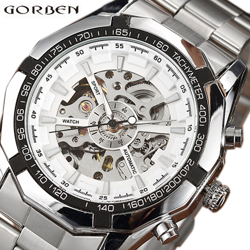 Skeleton Automatic Mechanical Watch Winner