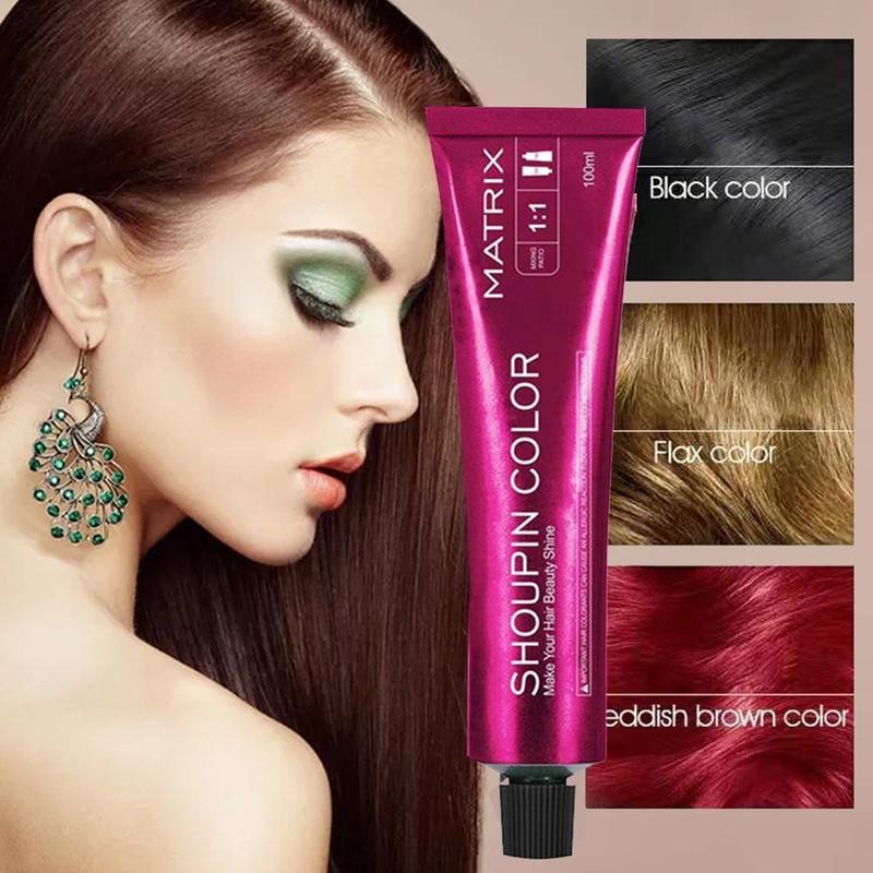 Hair Cream Mild Safe Hair Coloring Shampoo