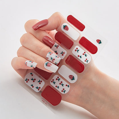 Five Sorts 0f Nail Stickers Decals Plain Stickers