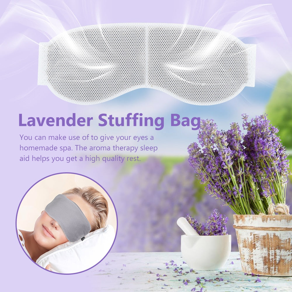 Lavender Heated Eye Mask for Sleeping