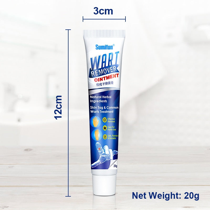 Warts Remover Antibacterial Ointment Wart Treatment Cream Skin