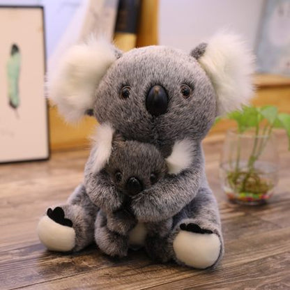 Super cute high simulation koala bear plush doll toy plush craft toy koala bear puppet Baby Accompany Doll birthday holiday gift