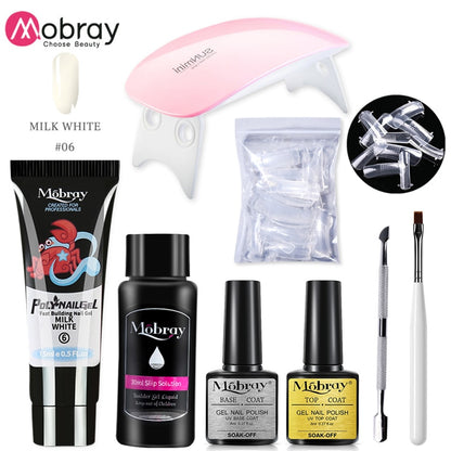 Mobray Poy UV Gel With UV LED Lamp Manicure