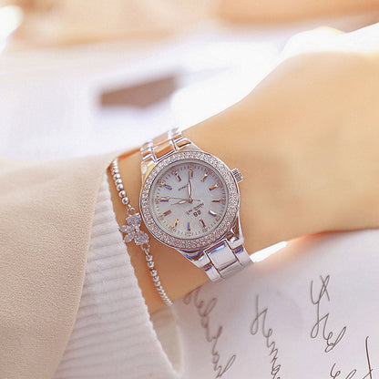 Wrist Watches Dress Gold Watch Crystal Diamond Watch