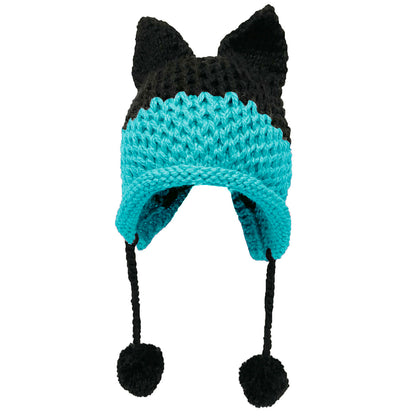 Cute Fox Ears Beanie Winter Warm