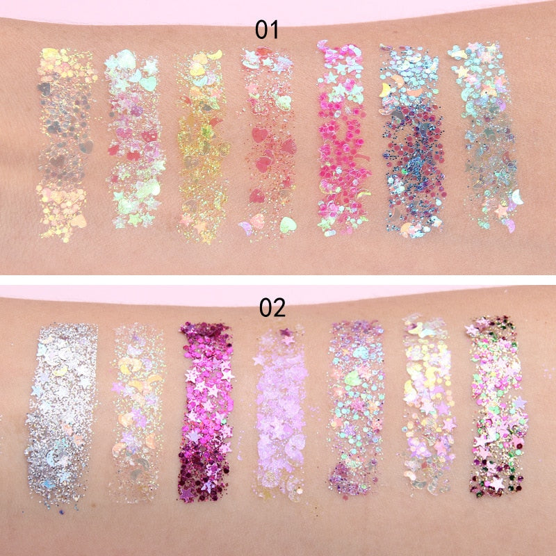 Waterproof Eye Makeup Sequin Makeup Decoration