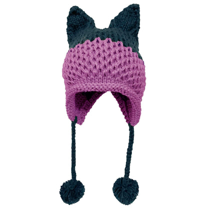 Cute Fox Ears Beanie Winter Warm